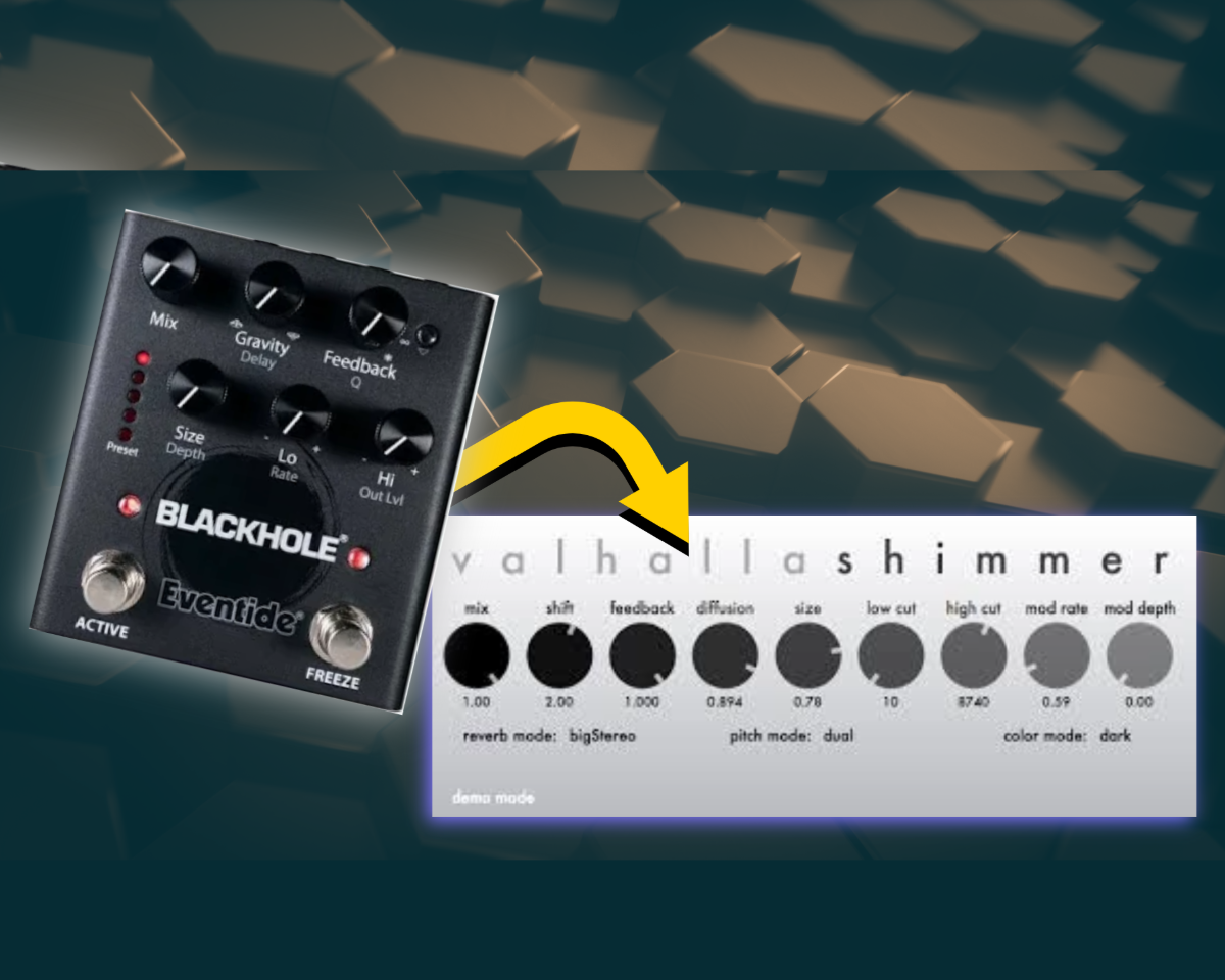 Replicate the Eventide Black Hole with Valhalla Shimmer, Supermassive, & FutureVerb!